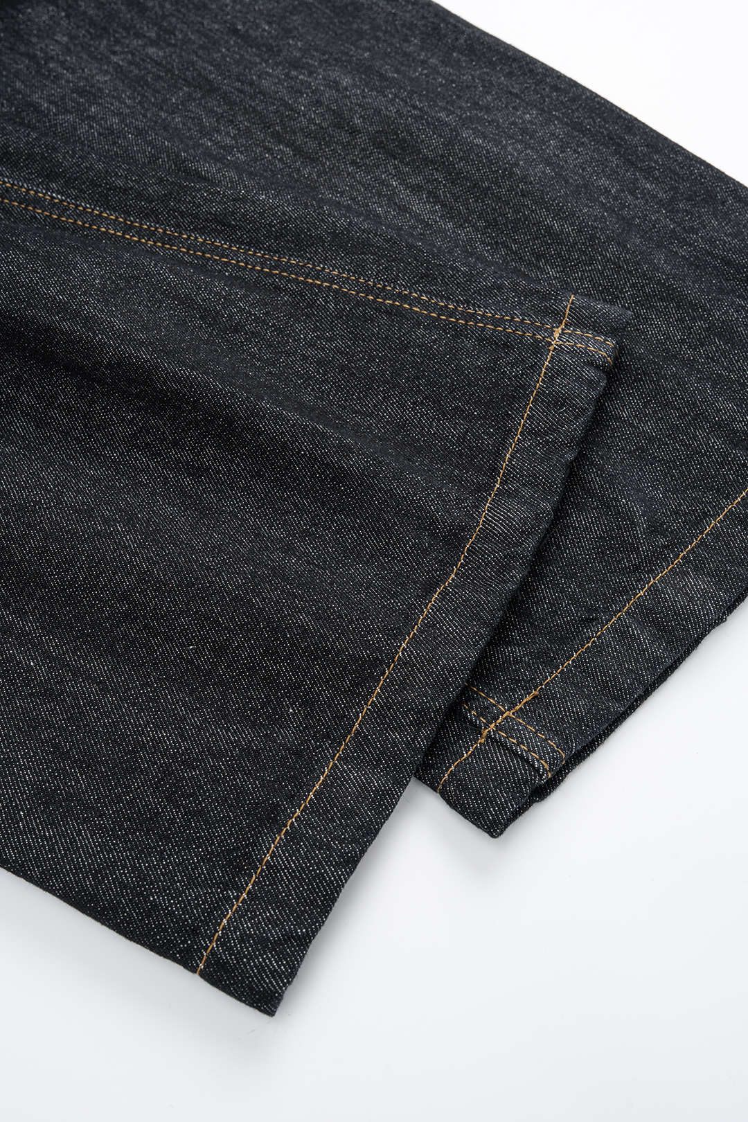 Denim Button Low Waist Jeans - Image 5