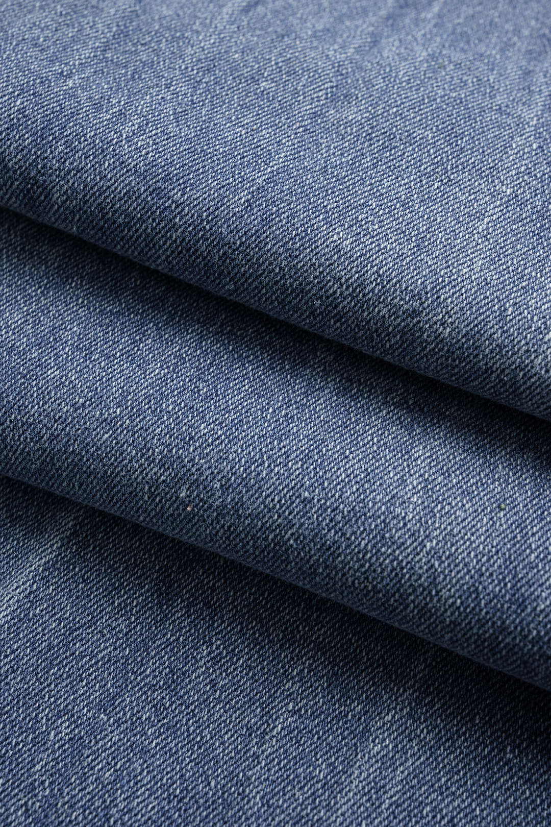 Denim Eyelet Decor High Waist Wide Leg Jeans - Image 4