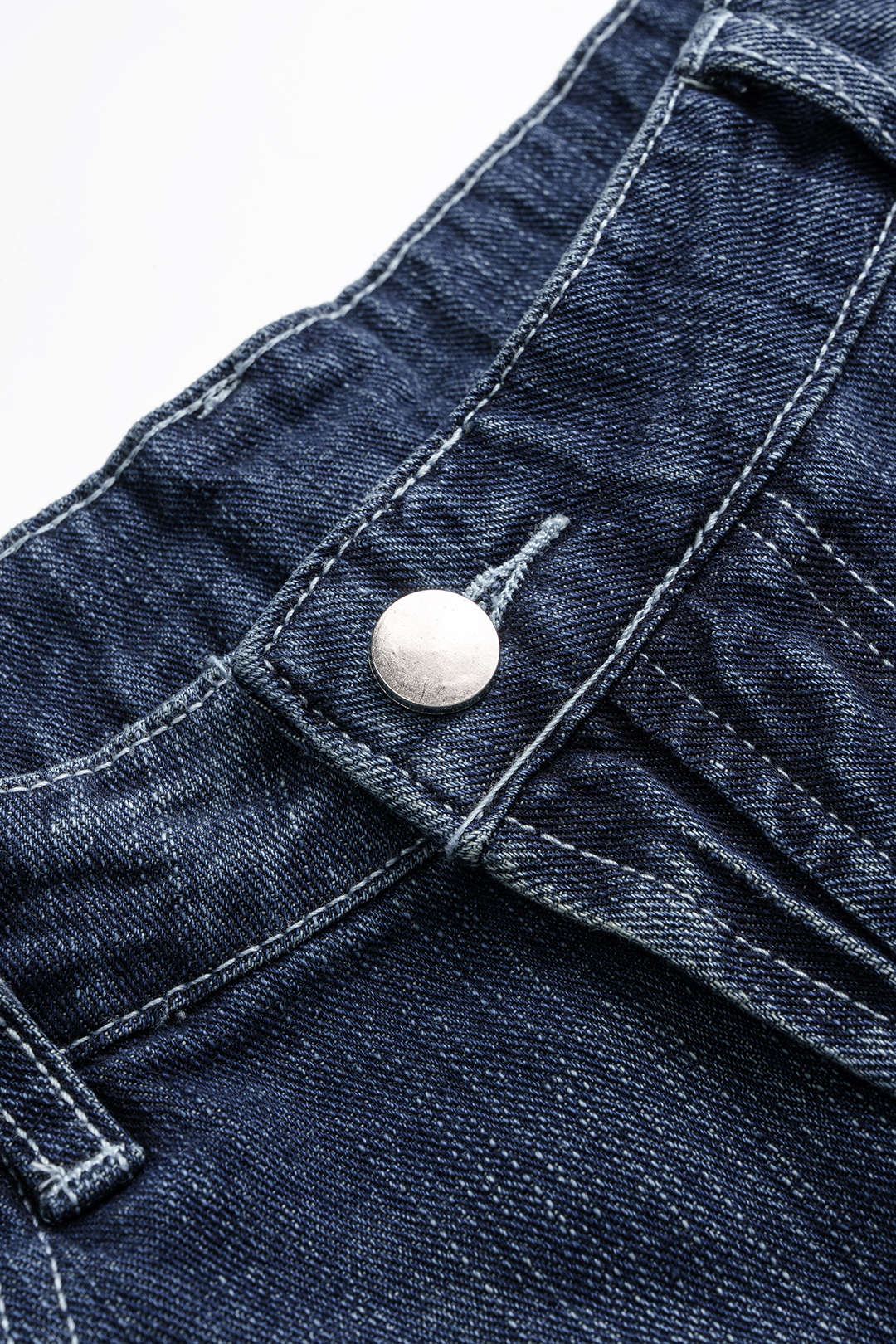 Denim Wide Leg Jeans - Image 3