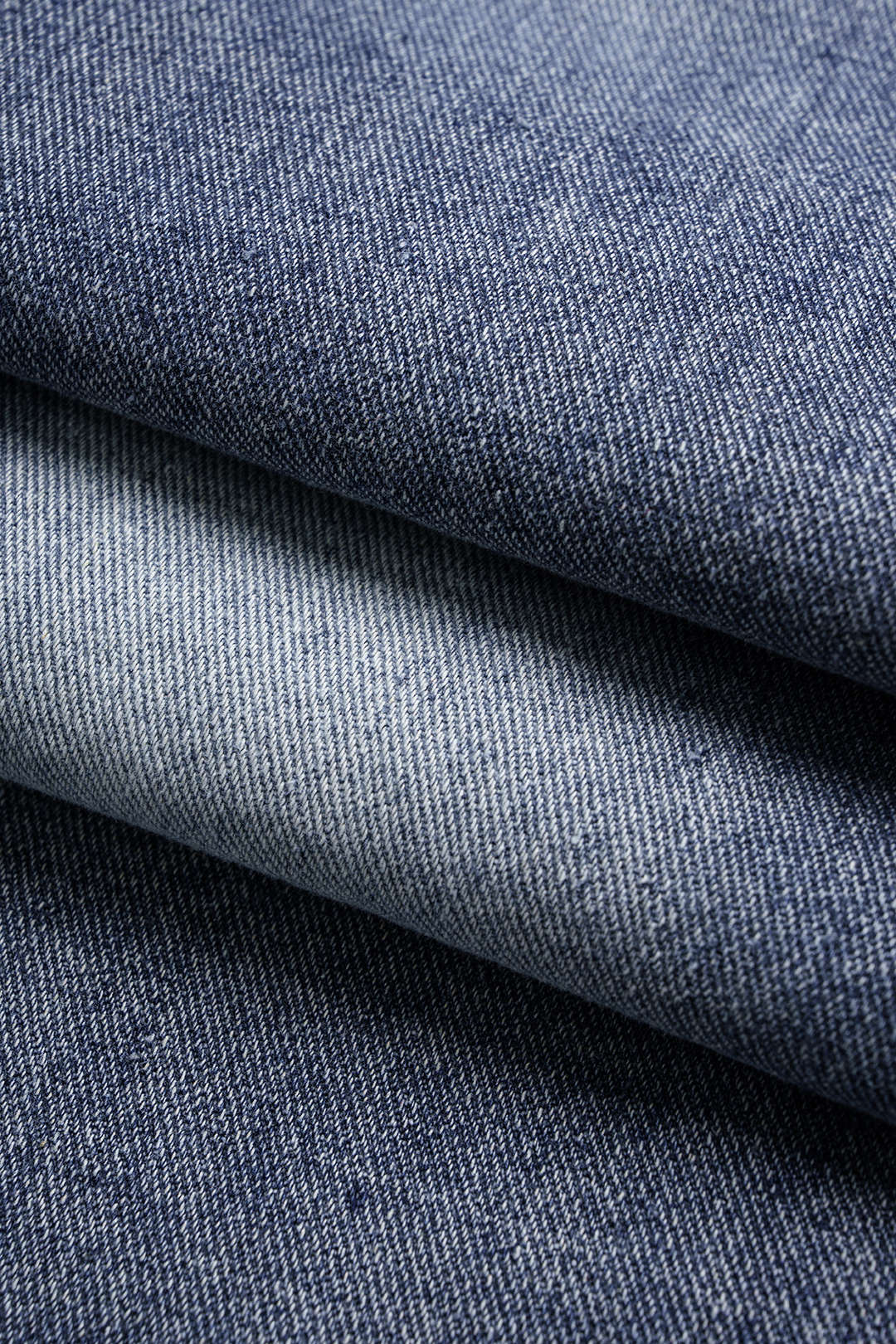 Denim Asymmetrical Wide Leg Jeans - Image 4