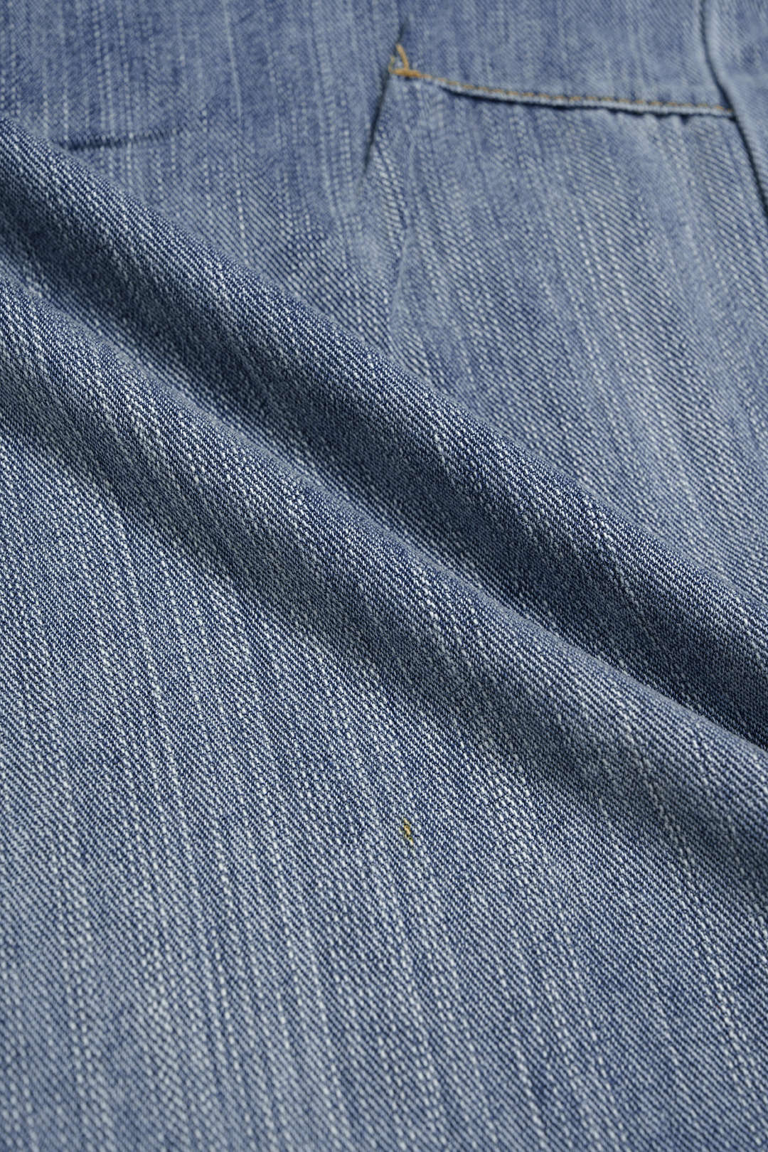 Denim Pocket Wide Leg Jeans - Image 4