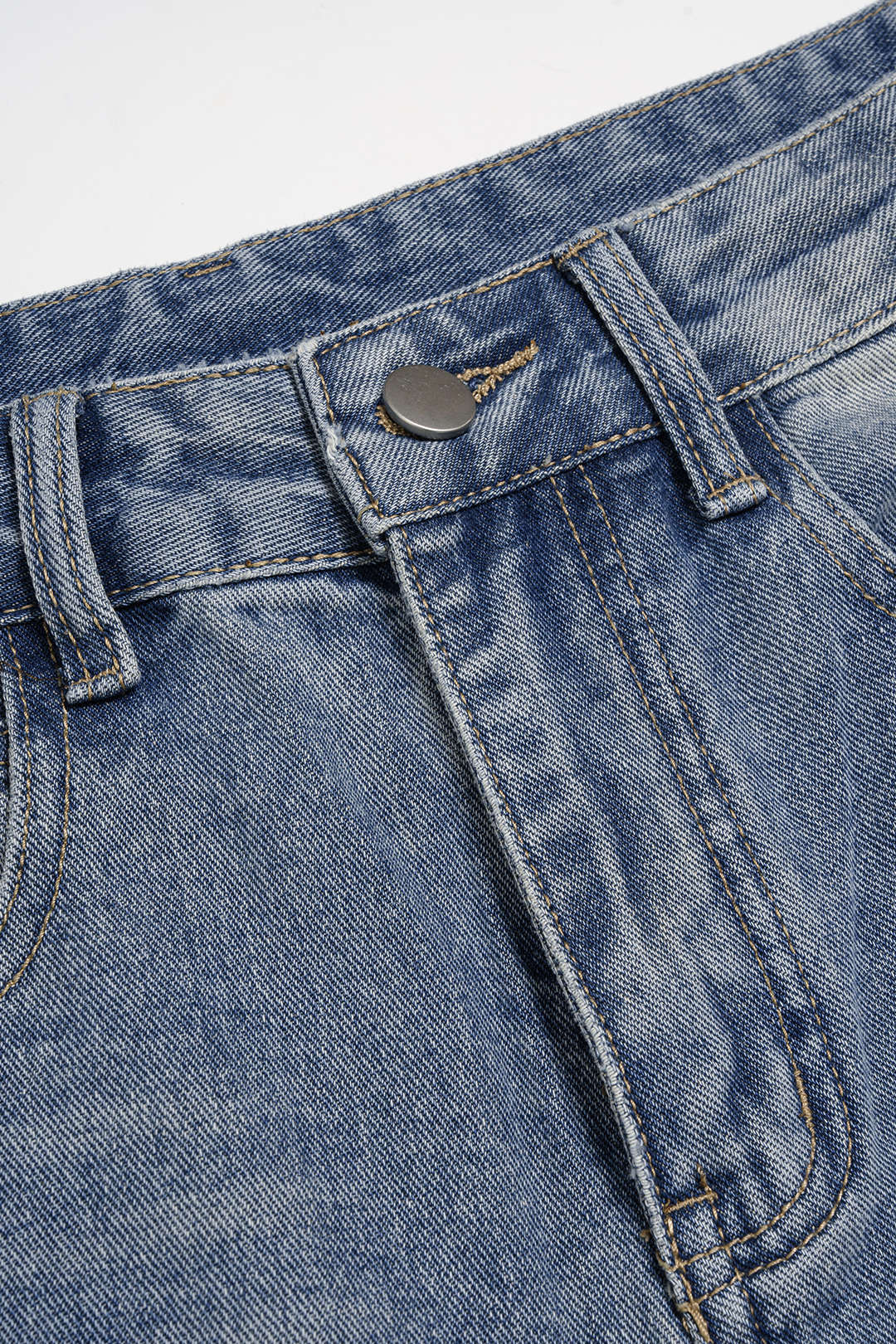 Denim Pocket Barrel Jeans - Image 3