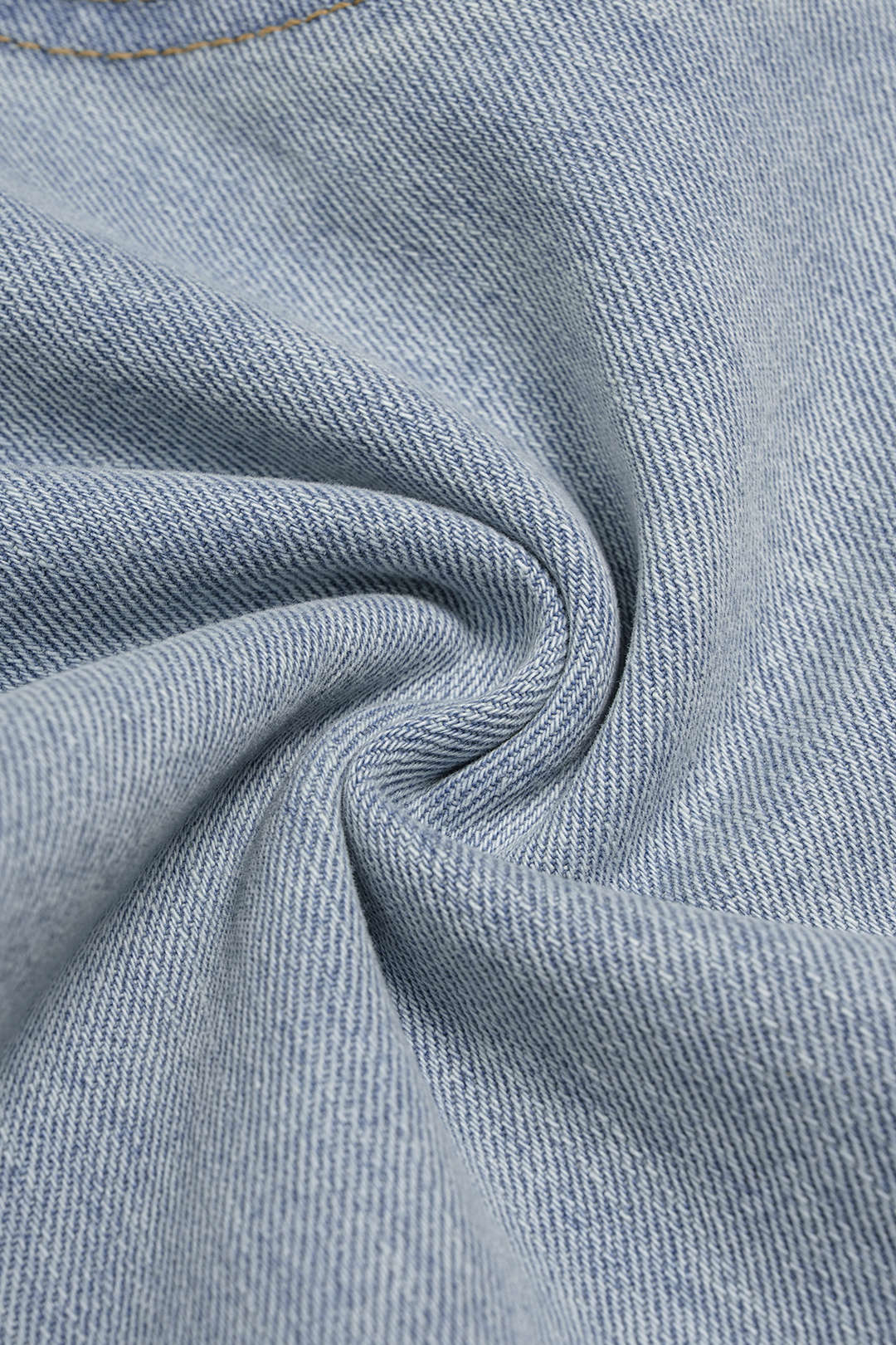 Denim Seamdetail Wide Leg Jeans - Image 5