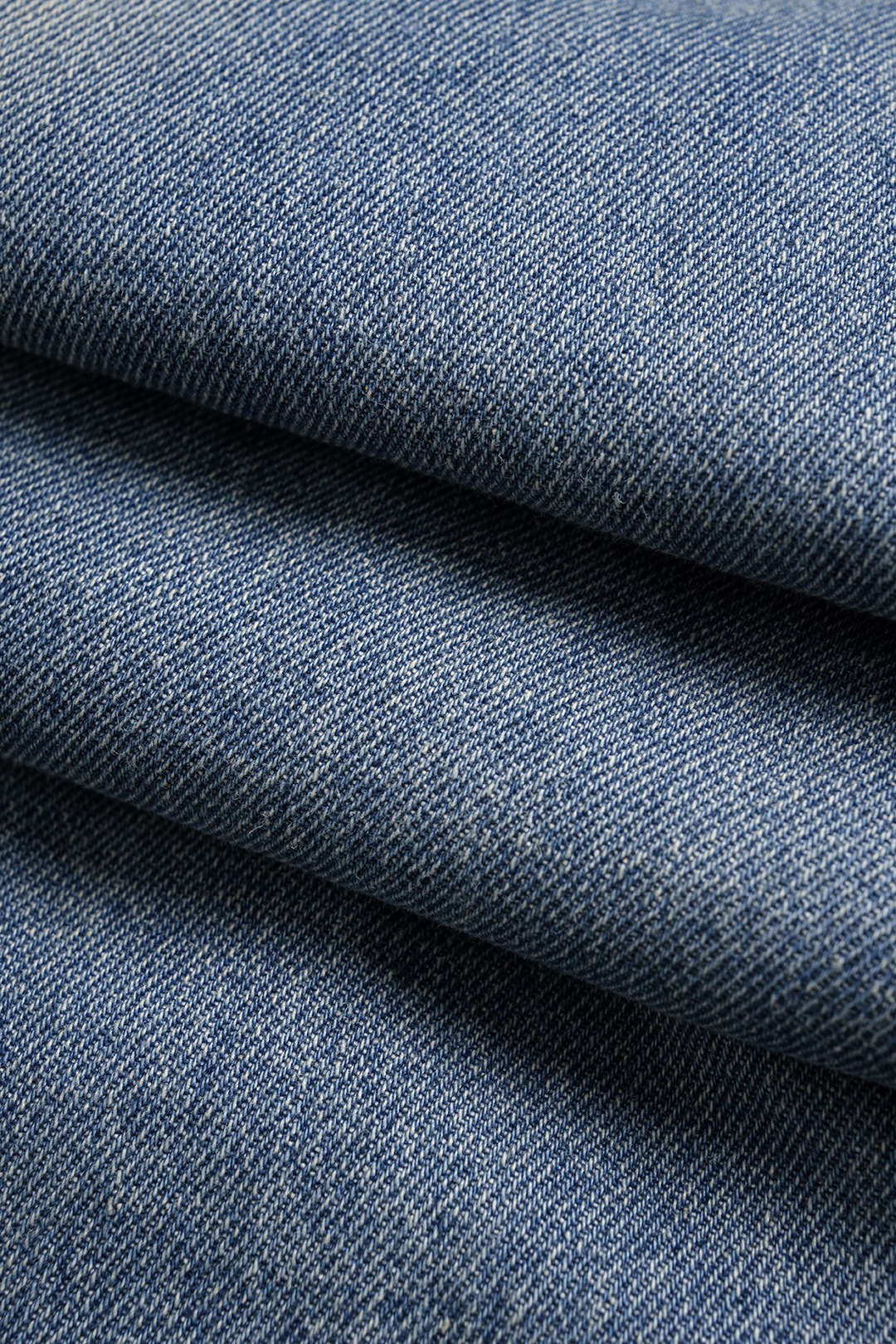 Denim Washed Pocket Wide Leg Jeans - Image 5