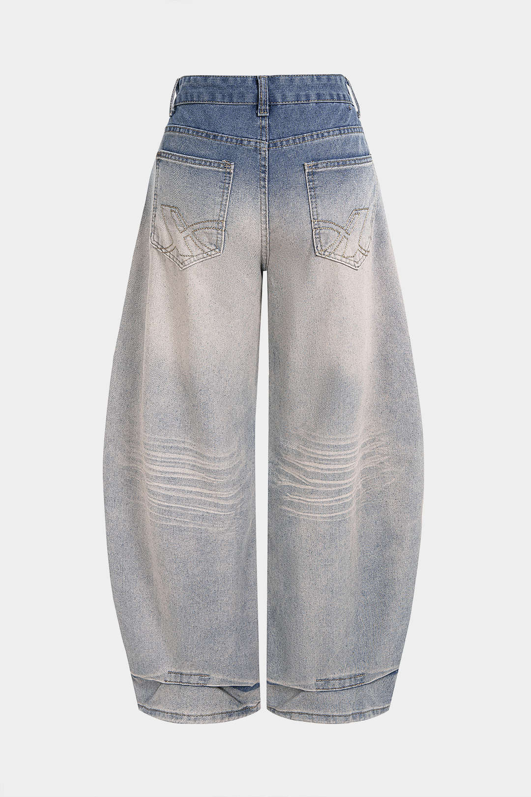 Denim Ombre Wide Leg Jeans - Image 2