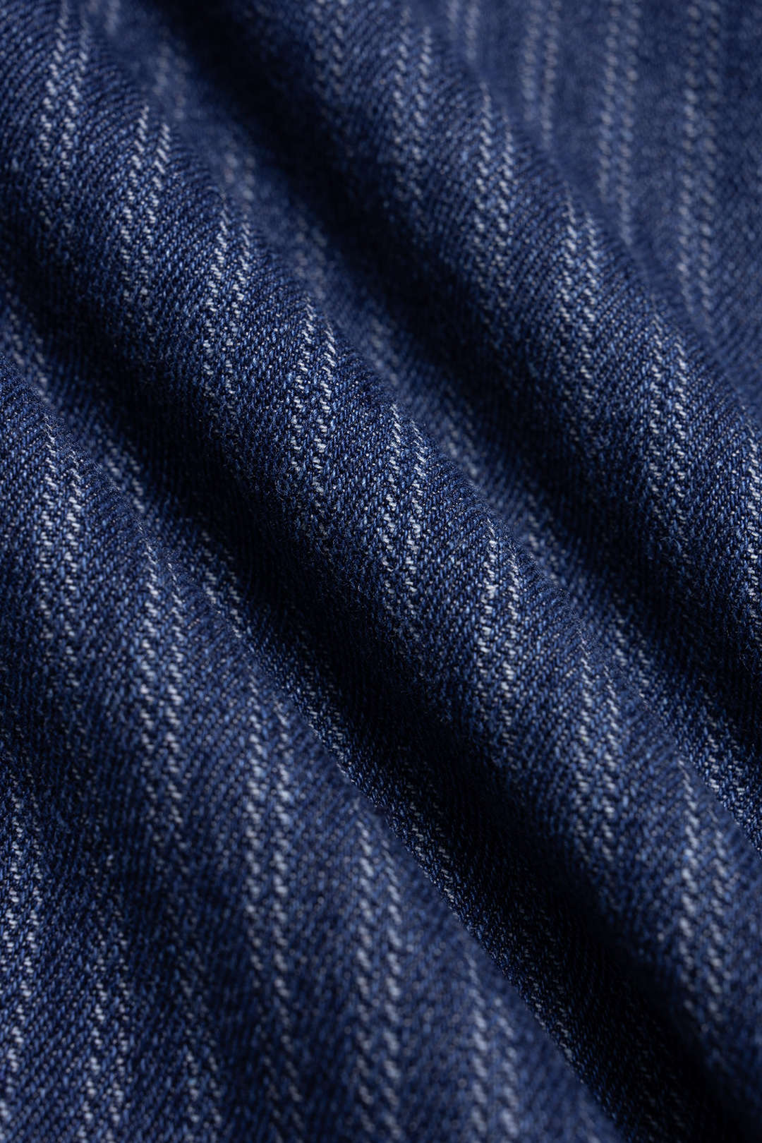 Denim Striped Straight Leg Jeans - Image 5
