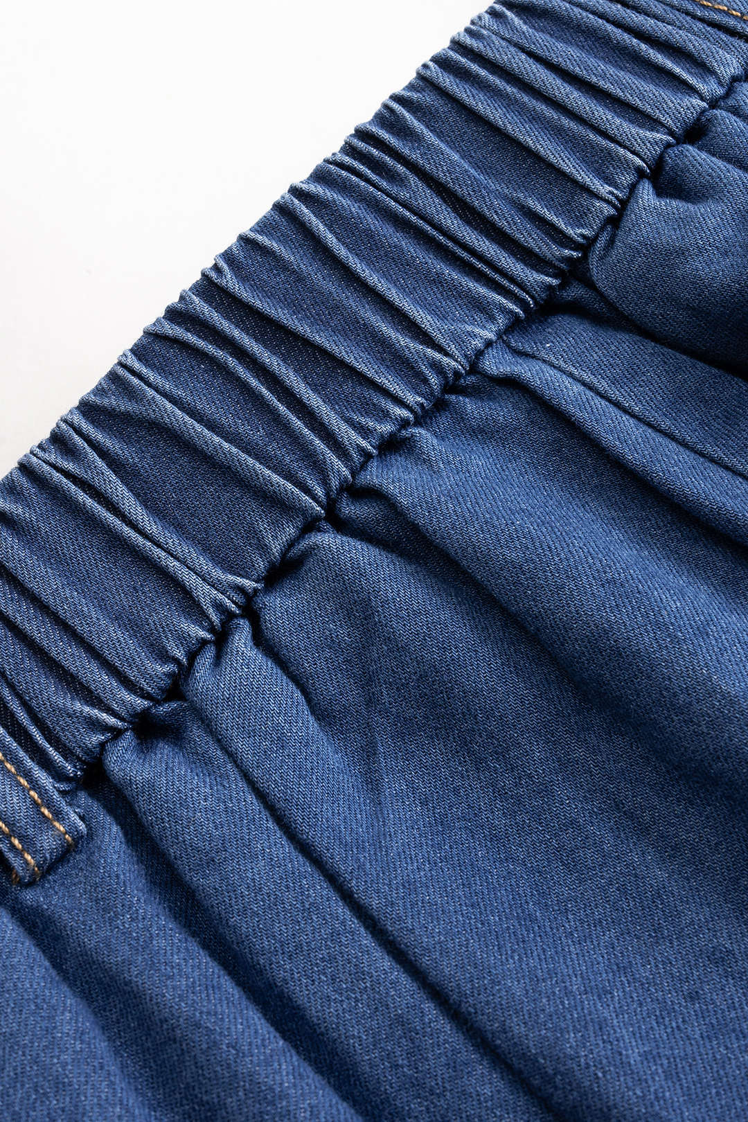 Denim Button Tie Shirt And Jeans Set - Image 4