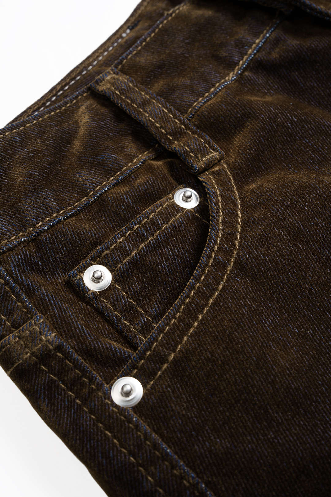 Denim Zipper Long-Sleeve Cropped Jacket And Mini Skirt Suit - Image 3