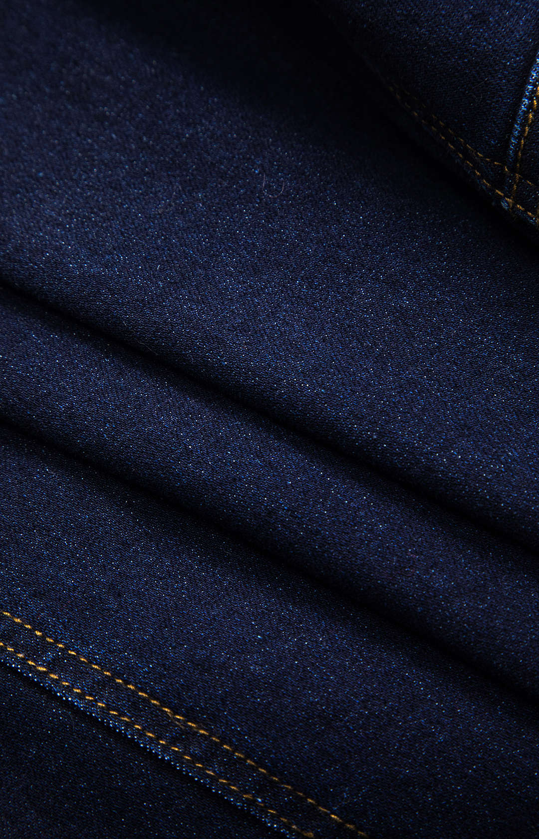 Denim Asymmetry Button Skirt - Image 5