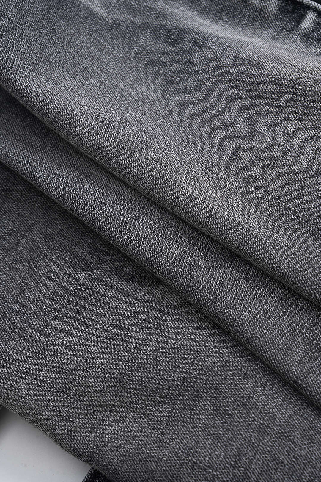 Denim Metallic Decor Skirt - Image 5