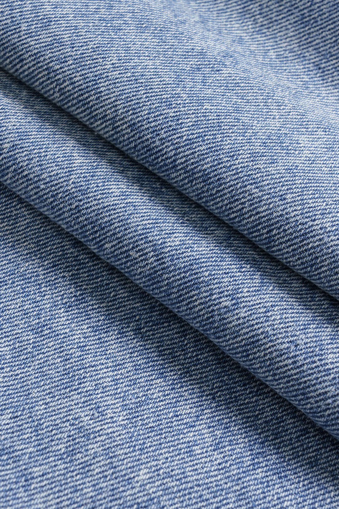 Denim Asymmetrical Design Skirt - Image 5