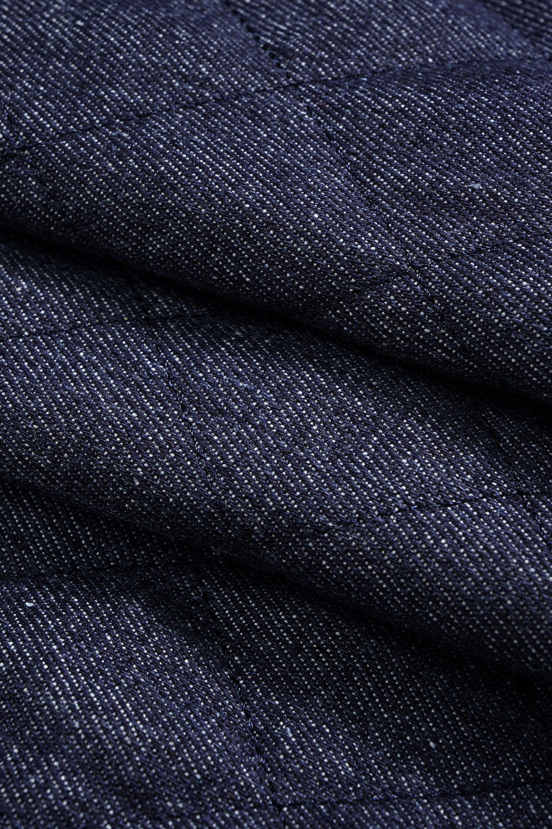 Denim Zipper Stitching Asymmetrical Skirt - Image 4