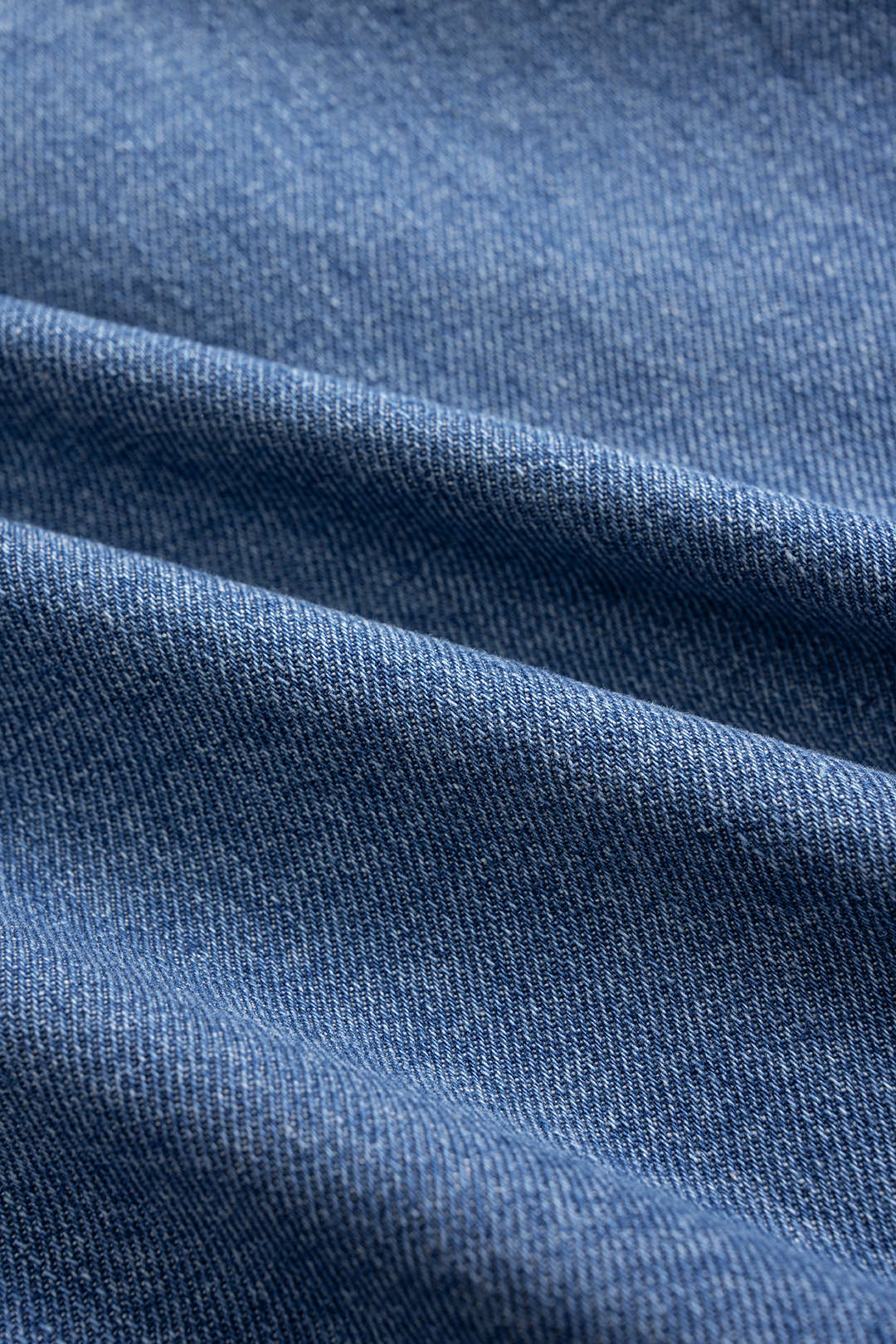 Denim Ruched Crossed Outerwear - Image 4