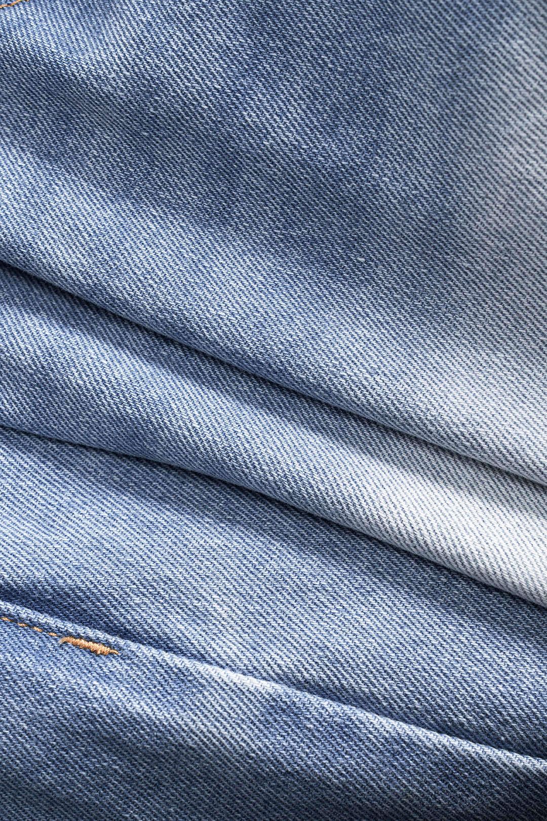 Denim Asymmetrical Button Pocket Ripped Shorts - Image 6