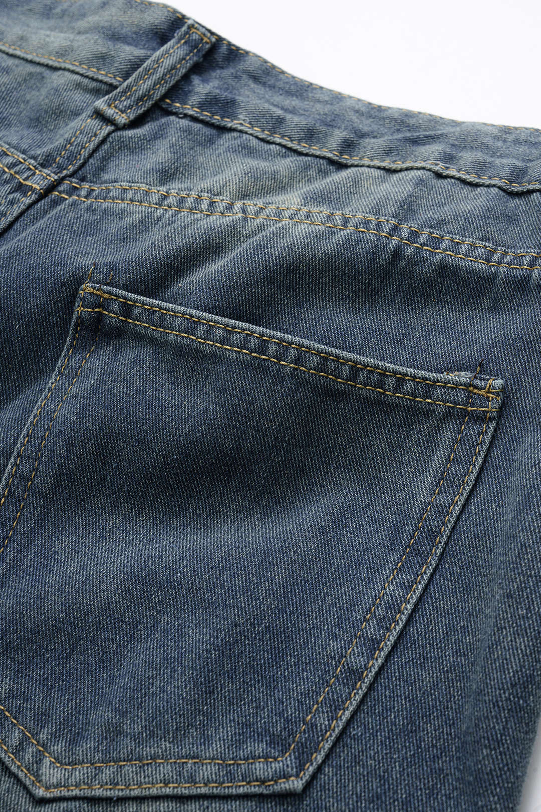 Denim Wide Leg Jorts - Image 3