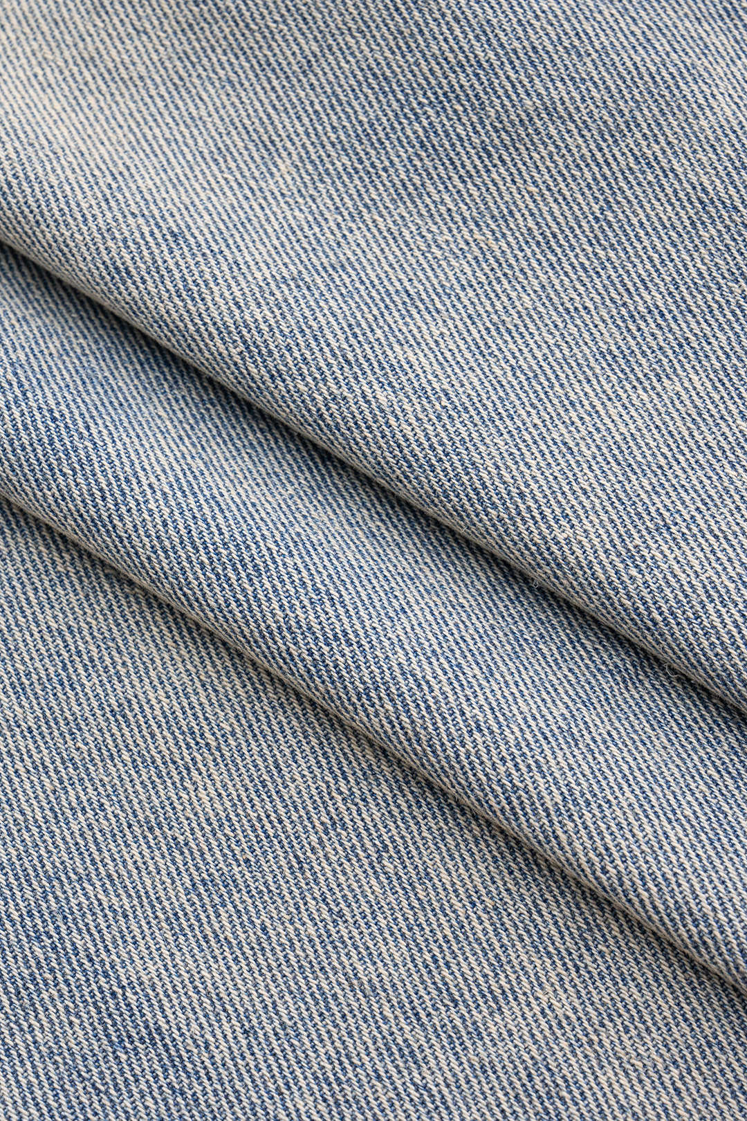 Denim Straight Leg Ripped Frayed Jorts - Image 3