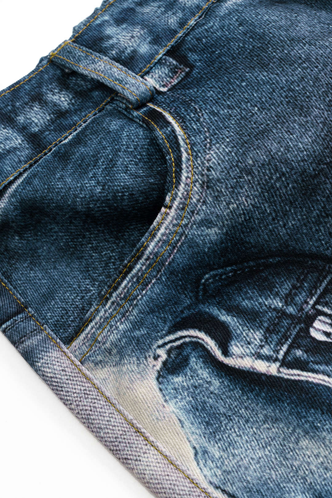 Printed Pocket Shorts - Image 4