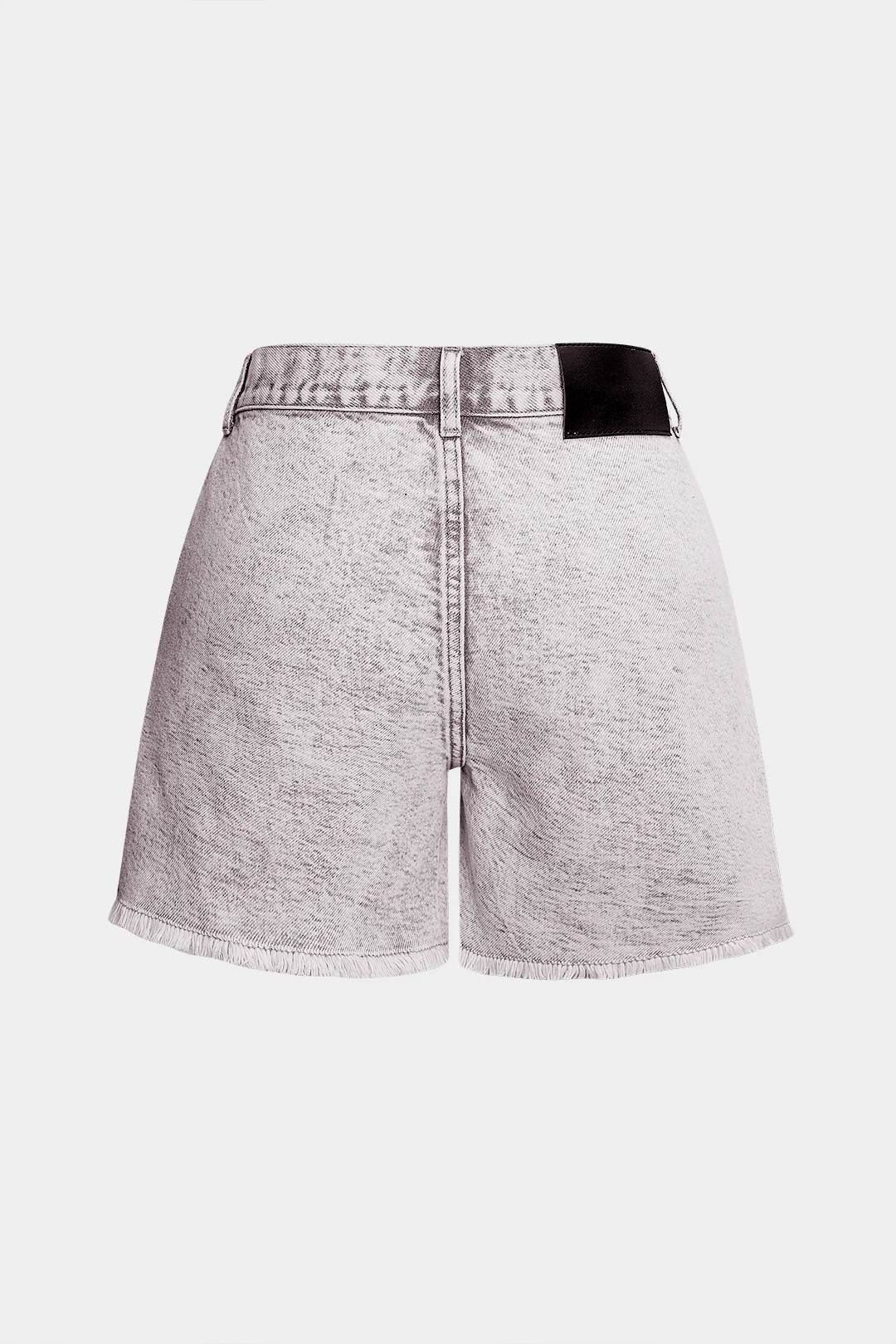 Denim Ripped Frayed Shorts - Image 2