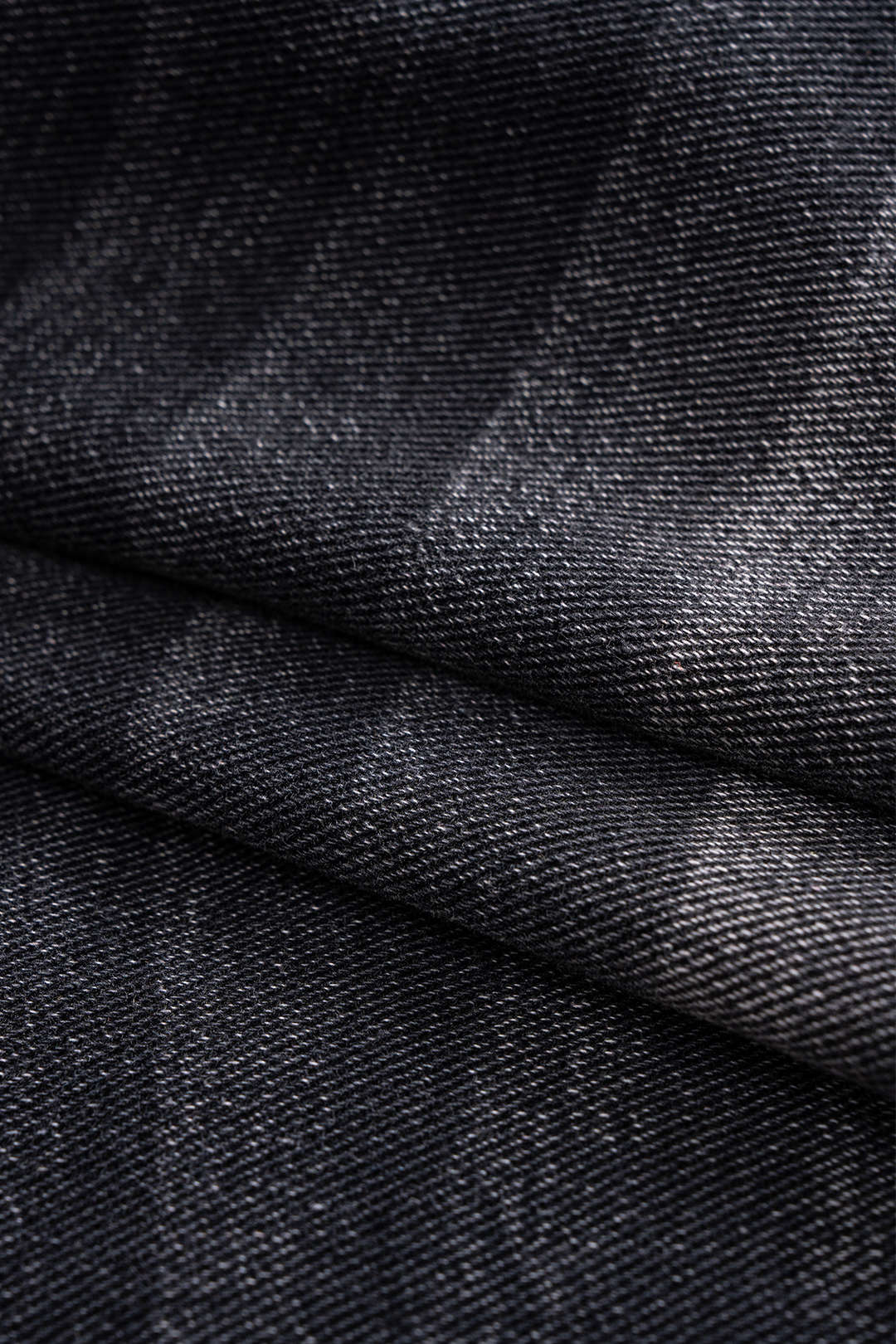 Denim Patchwork Irregular Hem Jorts - Image 5