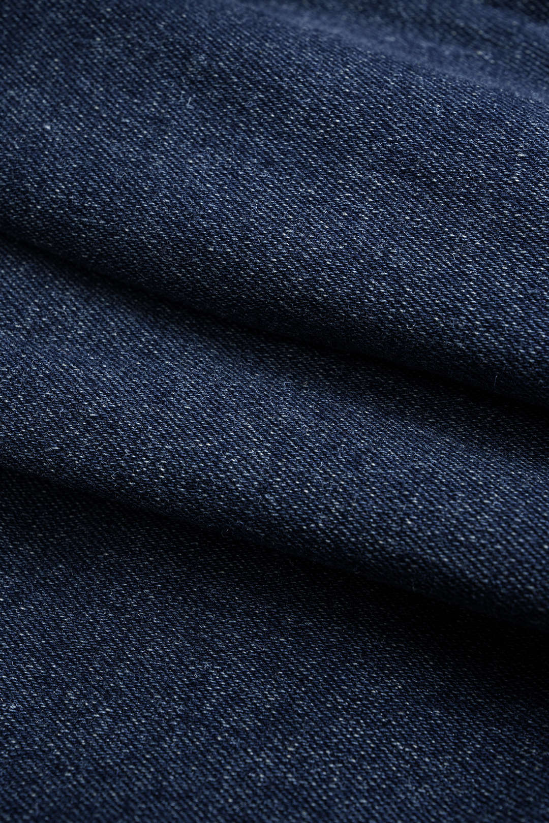 Denim Lapel Button Short Sleeve Romper - Image 5