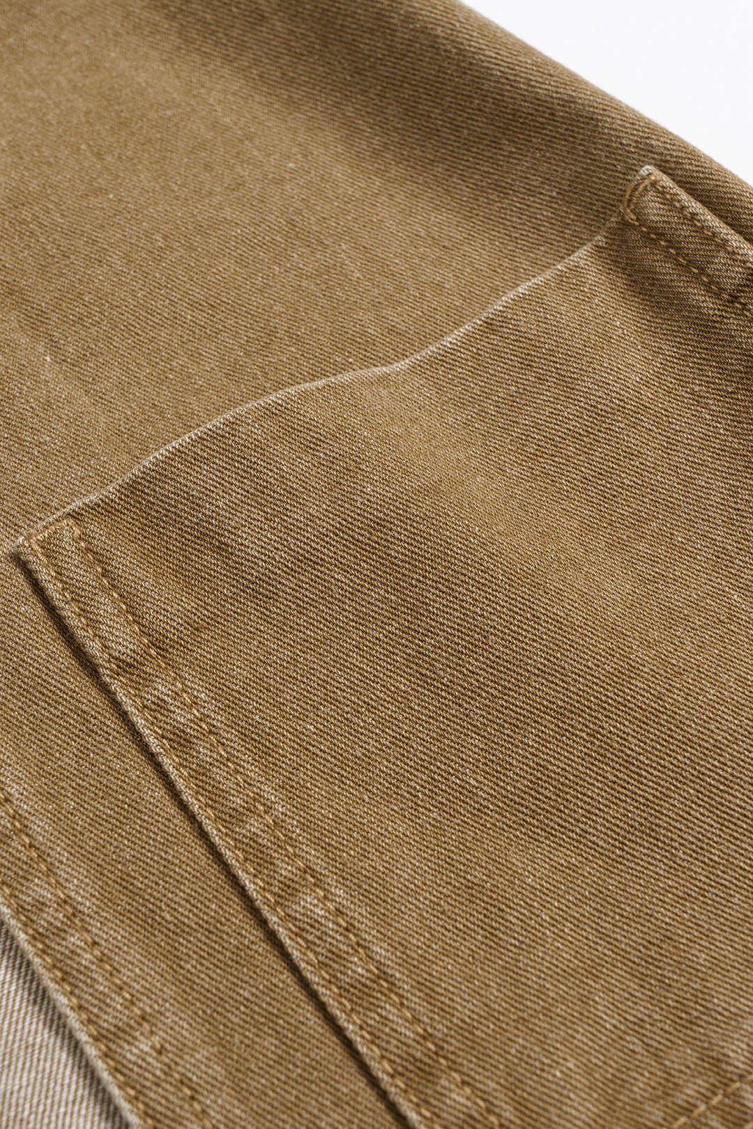 Denim V-Neck Pocket Vest - Image 4
