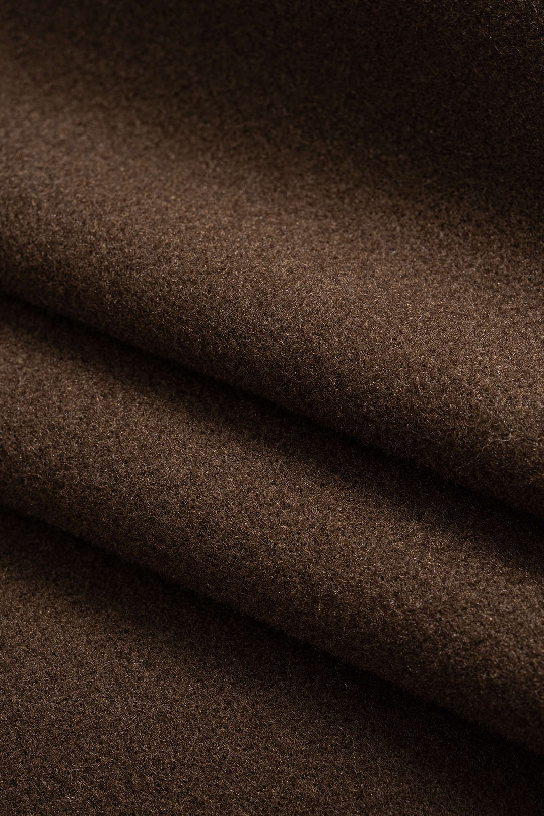 Woolen Button Round Neck Coat - Image 4
