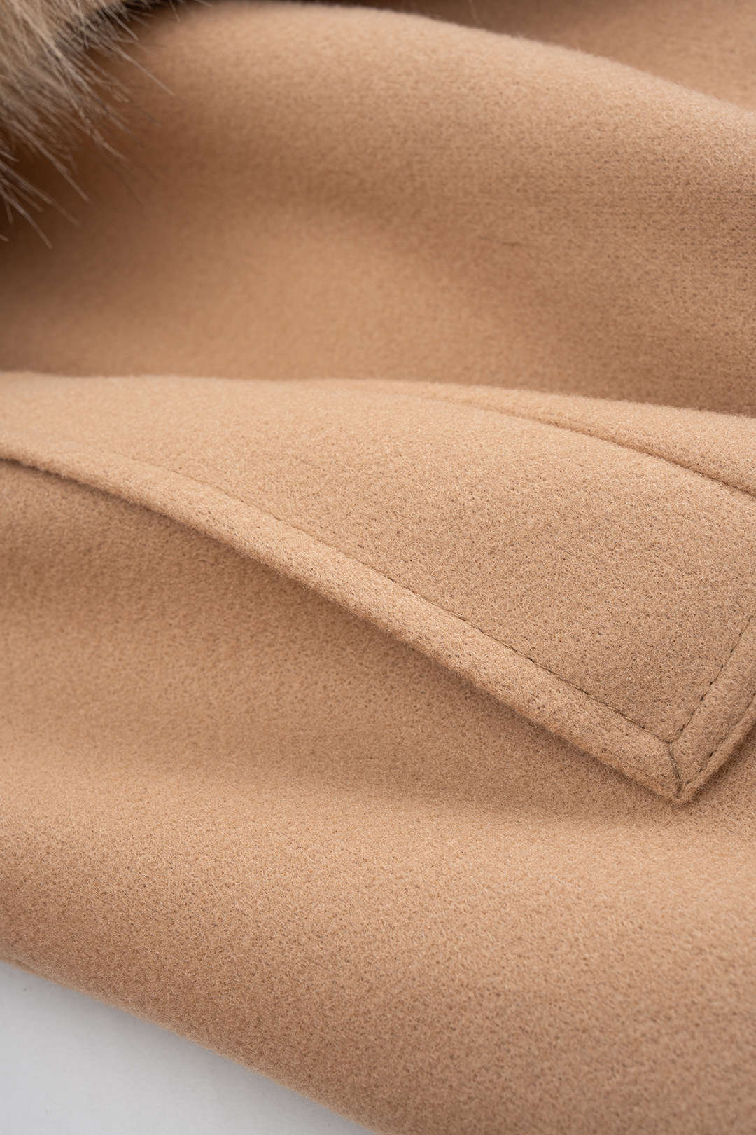 Woolen Tie-Up Long Sleeve Coat - Image 4
