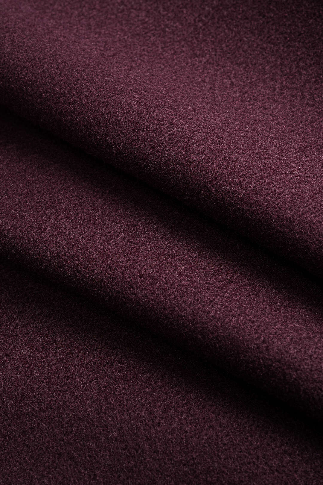Notched Lapel Woolen Long Coat - Image 6