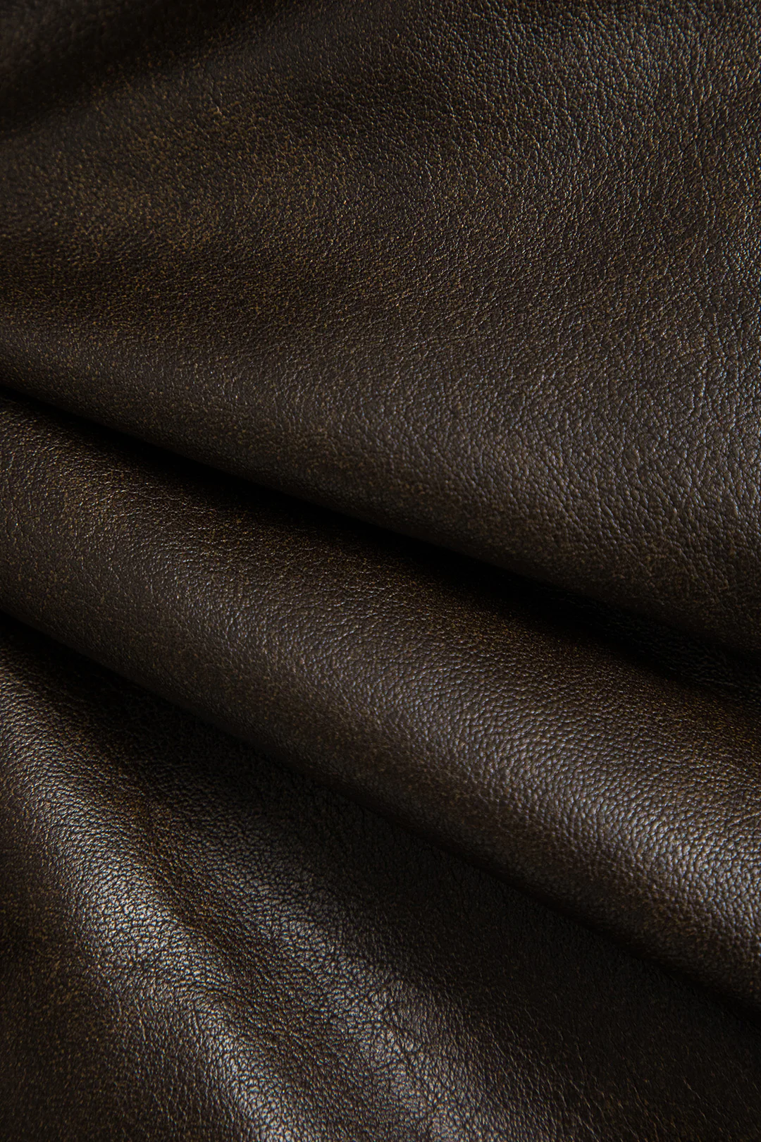 Faux Leather Tie Front Crossed Button Jacket - Image 6