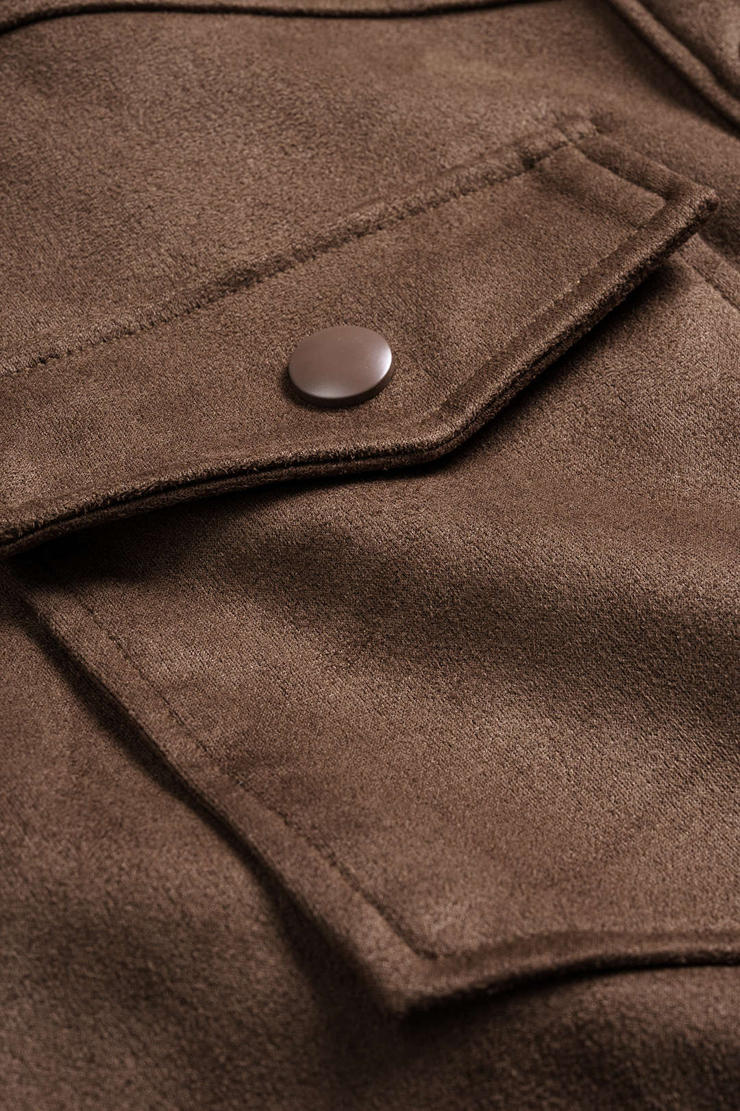 Suede Fringe Pocket Jacket - Image 4