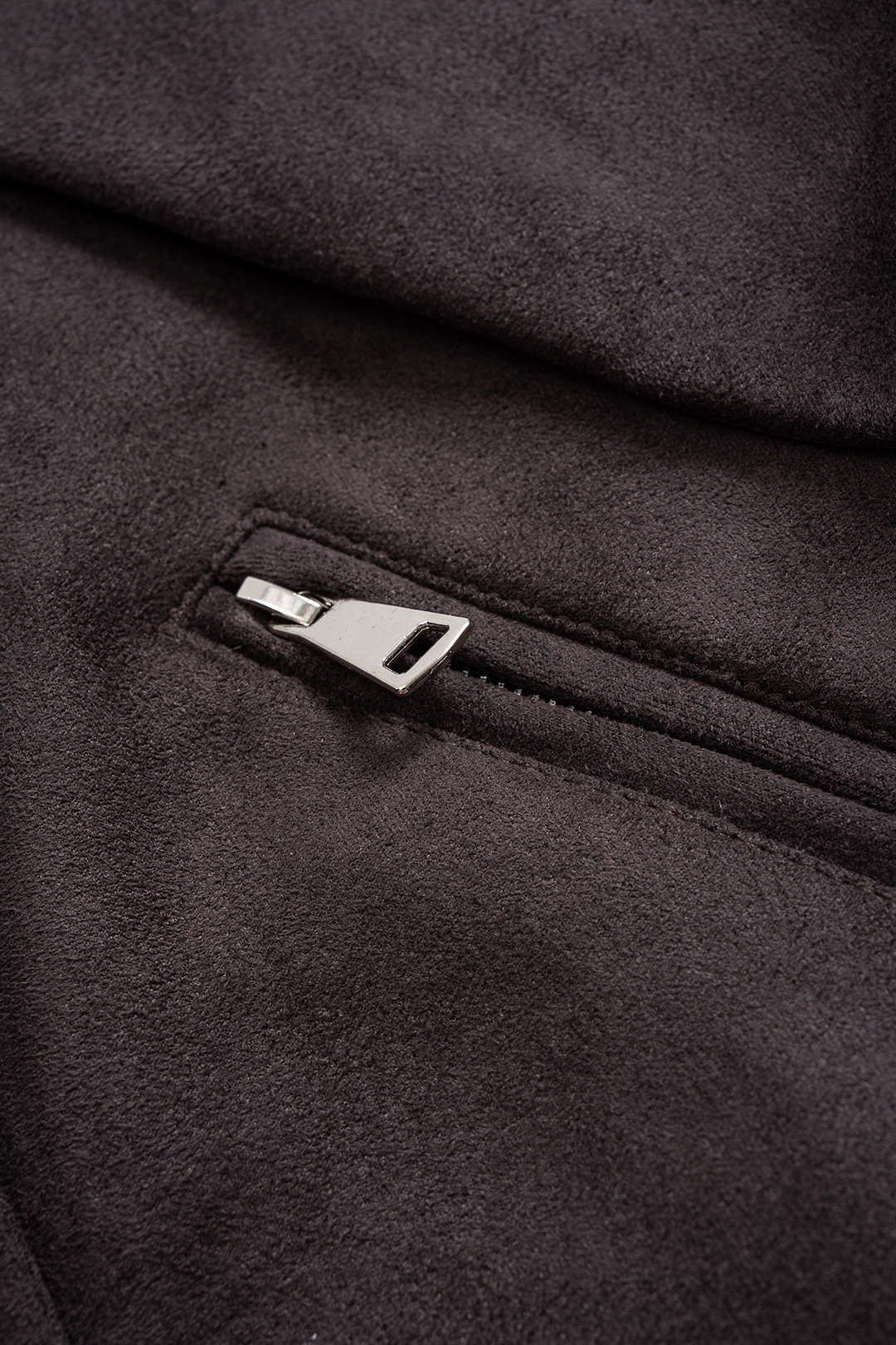 Suede Belted Jacket - Image 4