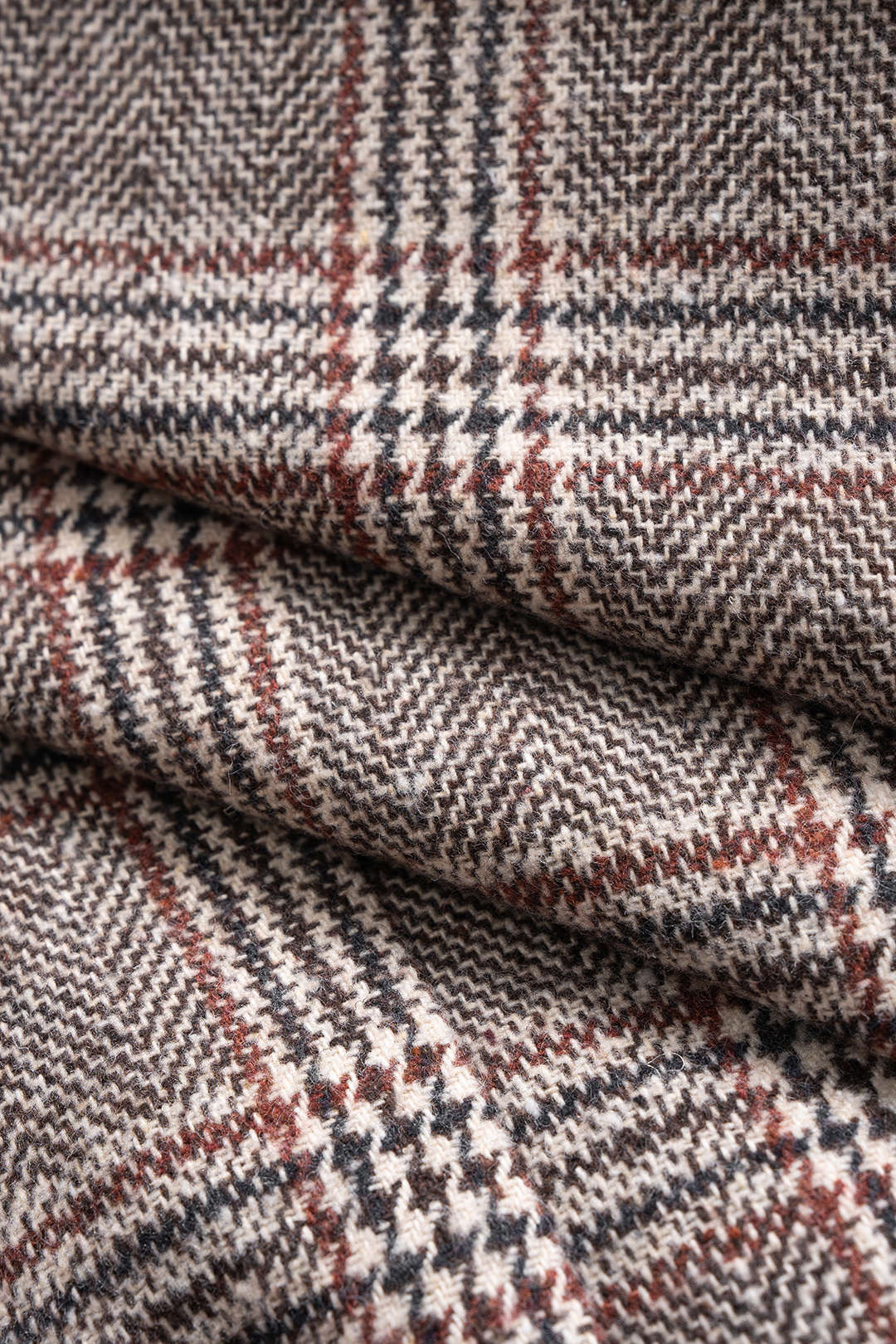 Houndstooth Print Button Jacket - Image 5