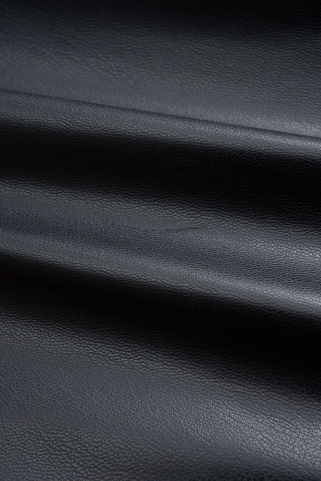 Faux Leather Button Tie-Front Pocket Jacket - Image 5
