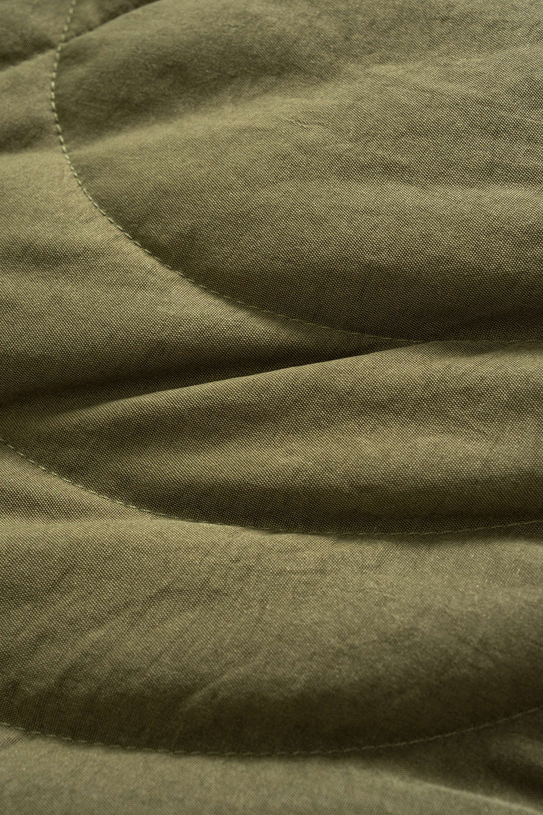 Embroidery Stand Collar Seamdetail Puffer - Image 6