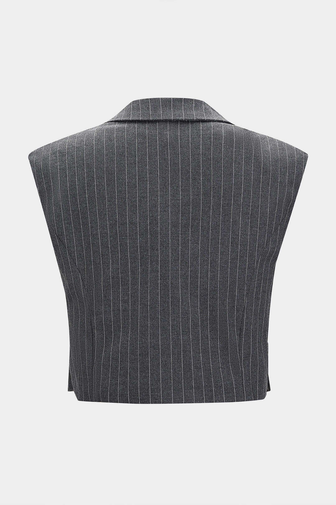 Stripes Print Button Vest - Image 2