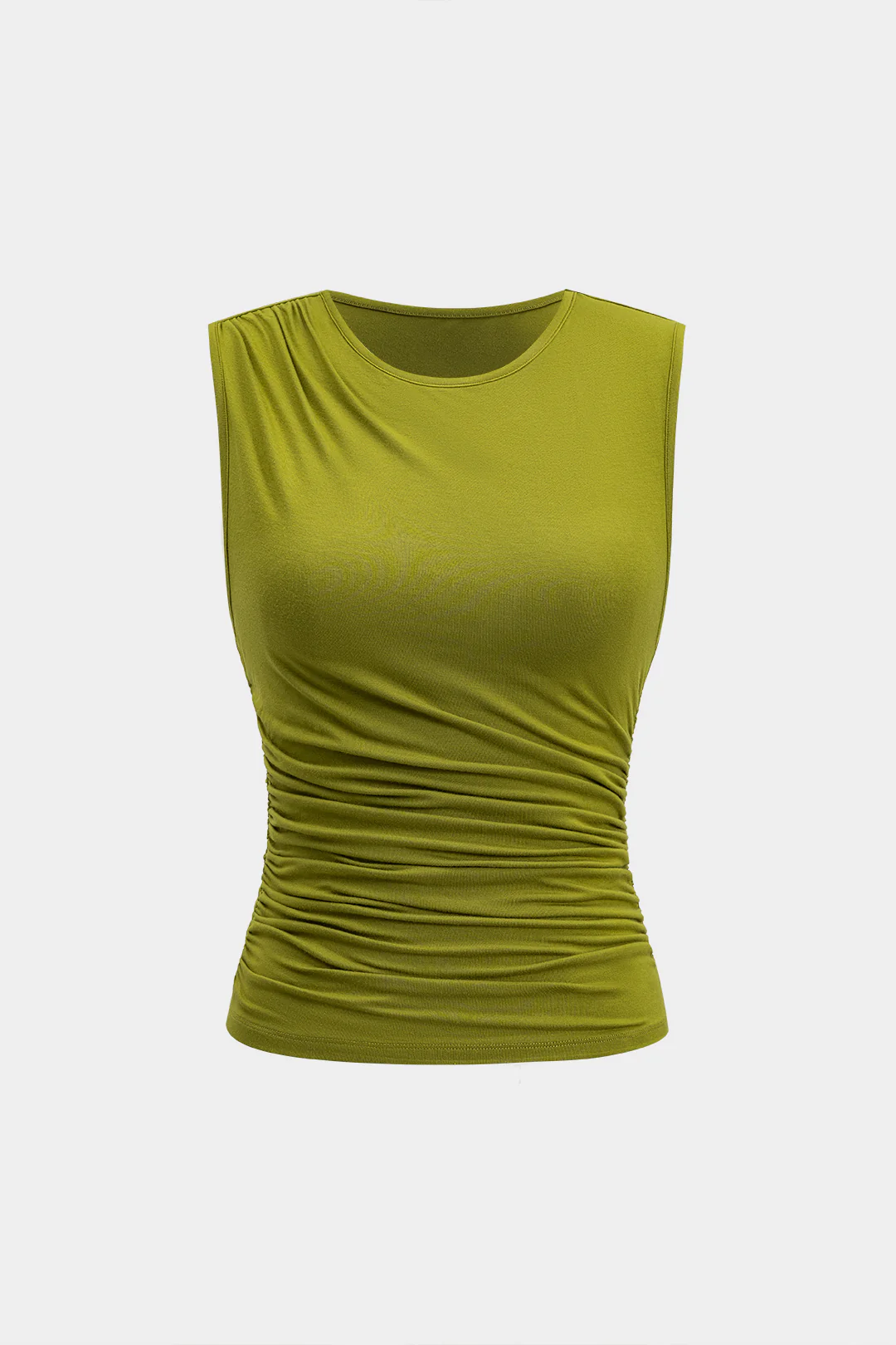 Tank Top And Ruched Twist Knot Skirt Set - Image 2