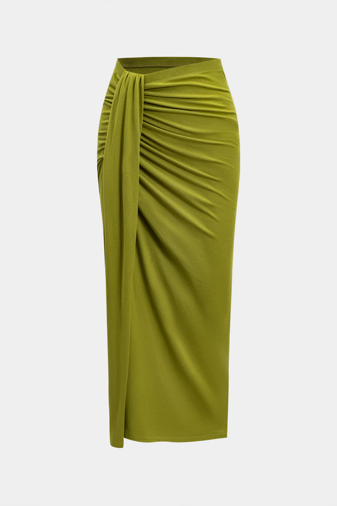 Tank Top And Ruched Twist Knot Skirt Set - Image 4