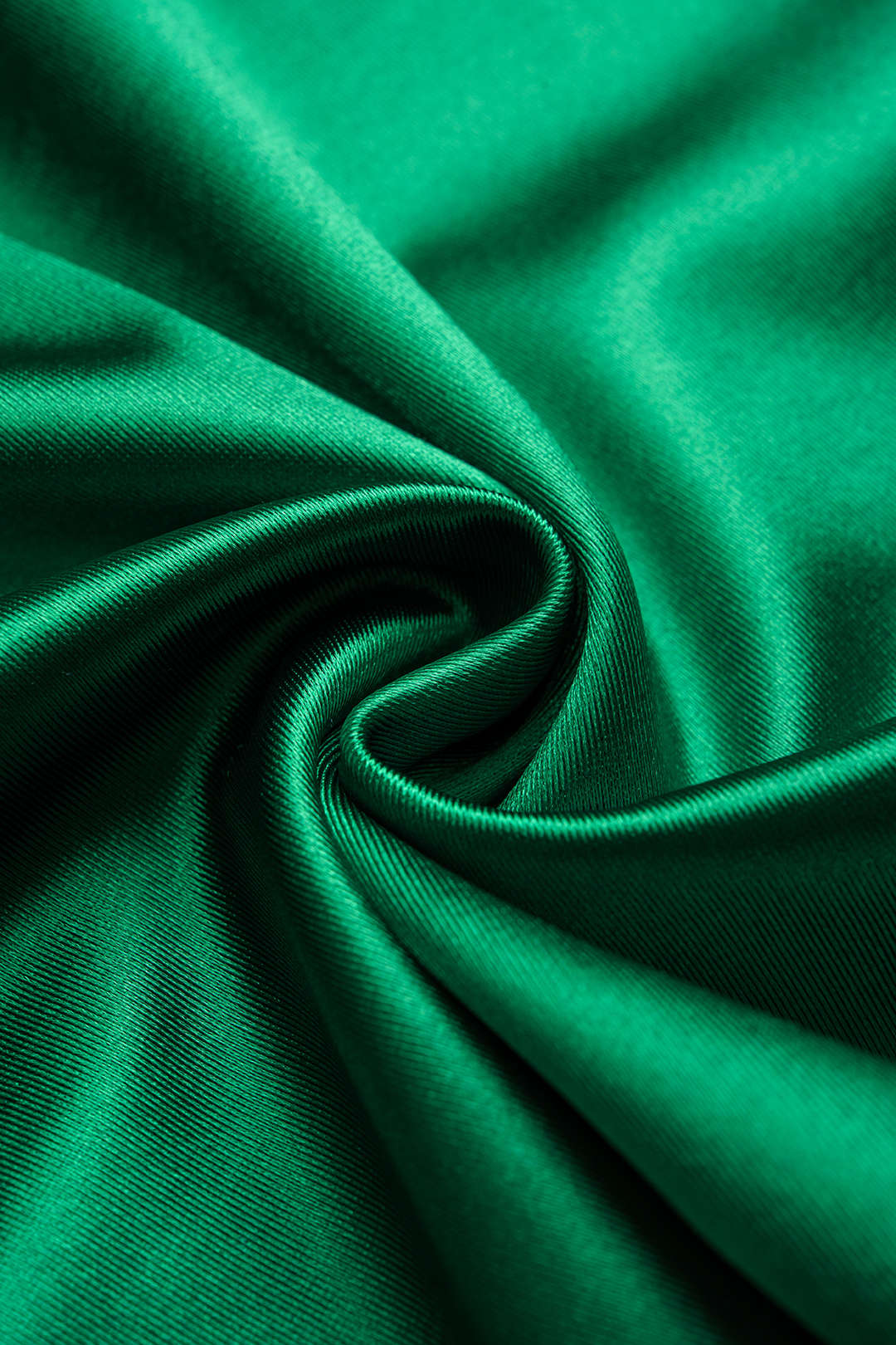 Satin One Shoulder Ruched Top And Asymmetrical Skirt Set - Image 5