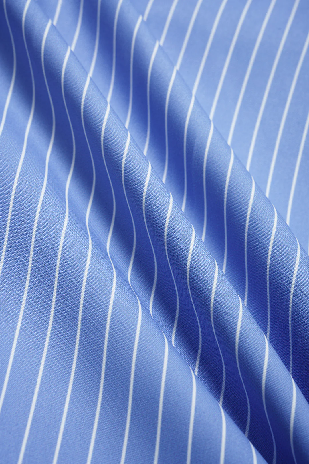 Stripes Print Lapel Short Sleeve Shirt And Wrap Tie-Up Skirt Set - Image 6