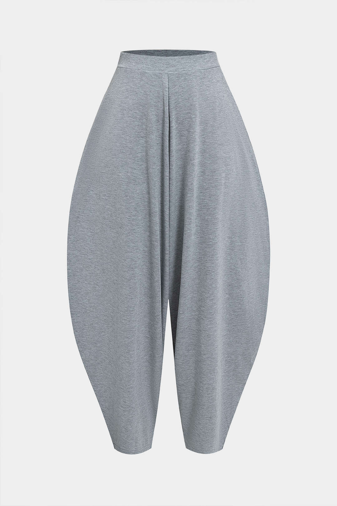 Asymmetrical  Top And Barrel Pants Set - Image 5