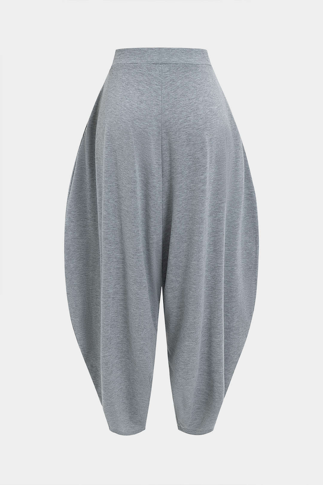 Asymmetrical  Top And Barrel Pants Set - Image 6