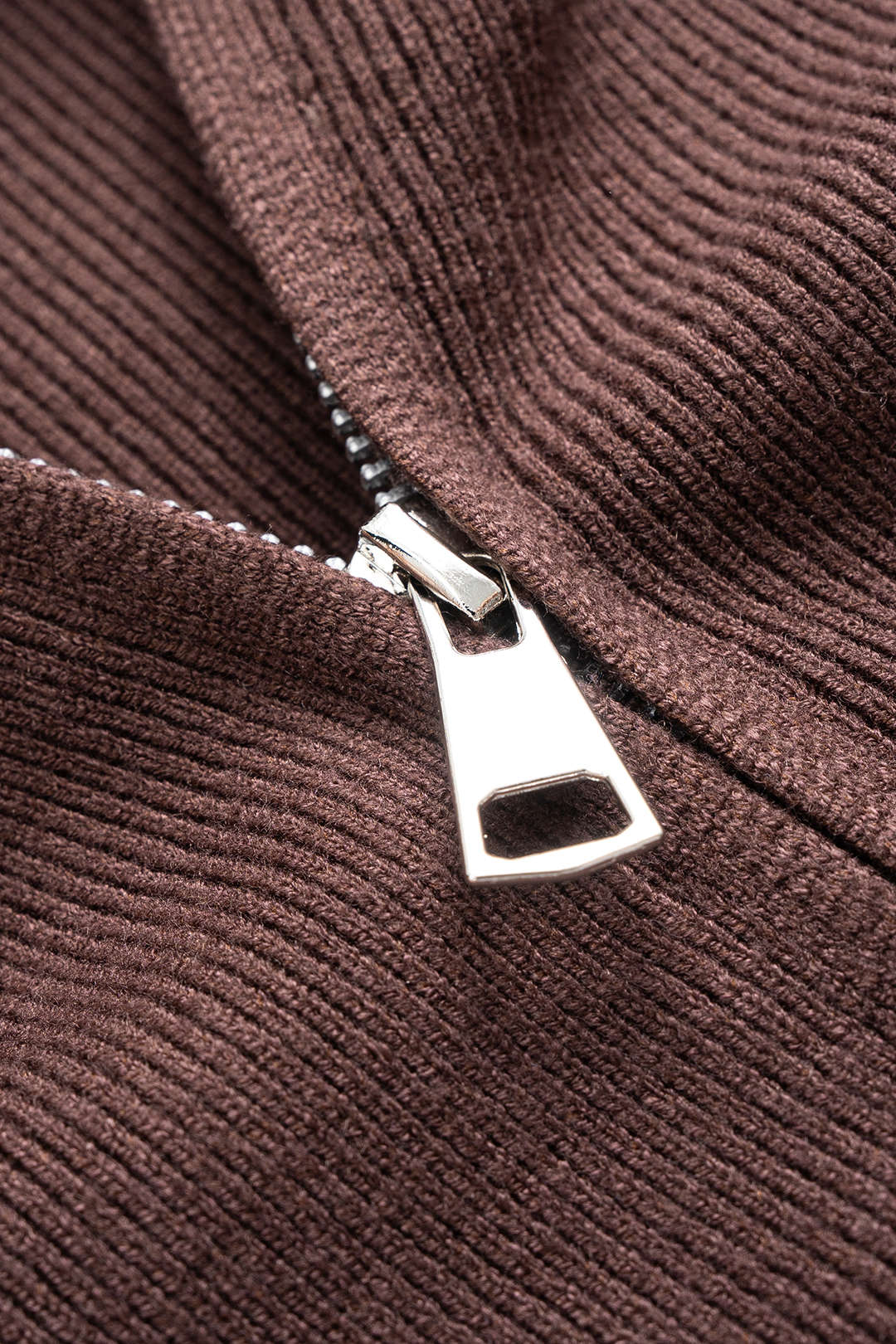 Knit Zipper Hooded Sweater Caedigan And Wide Leg Pants Set - Image 5