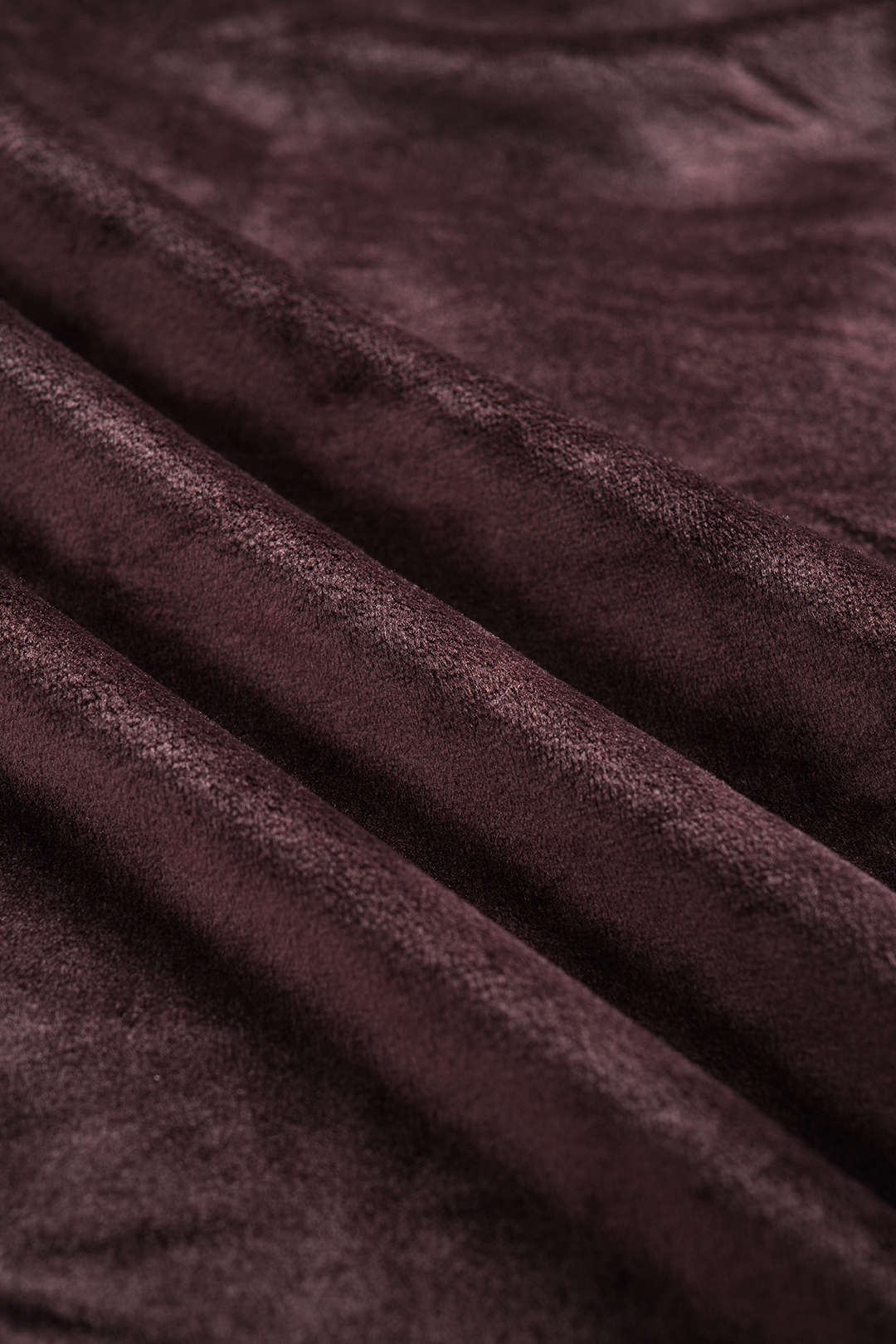Velvet Stand Collar Zipper Long-Sleeve Top And Drawstring Pants Set - Image 7
