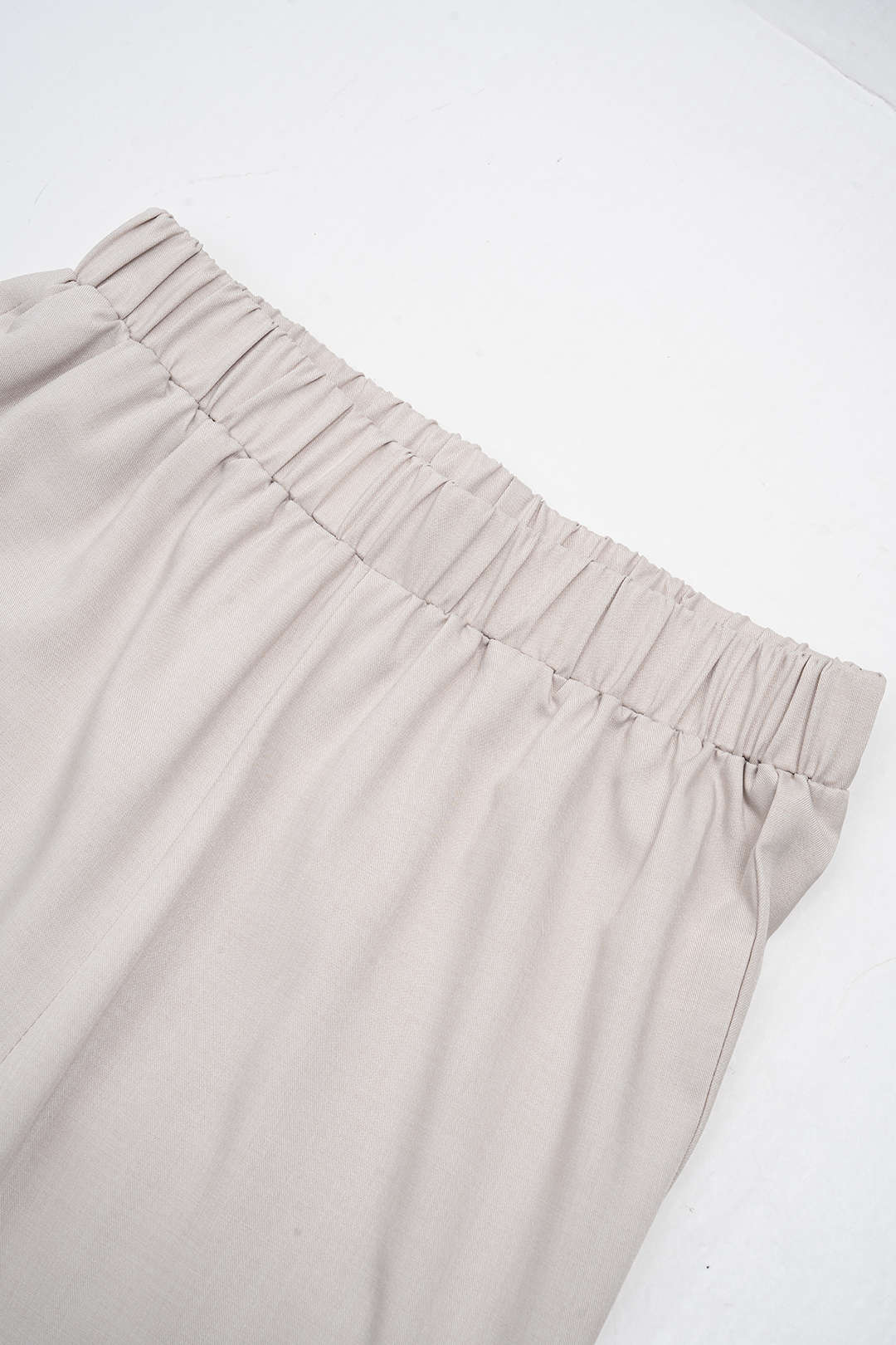 Square Neck Metallic Button Tank Top And Wide Leg Pants Set - Image 3
