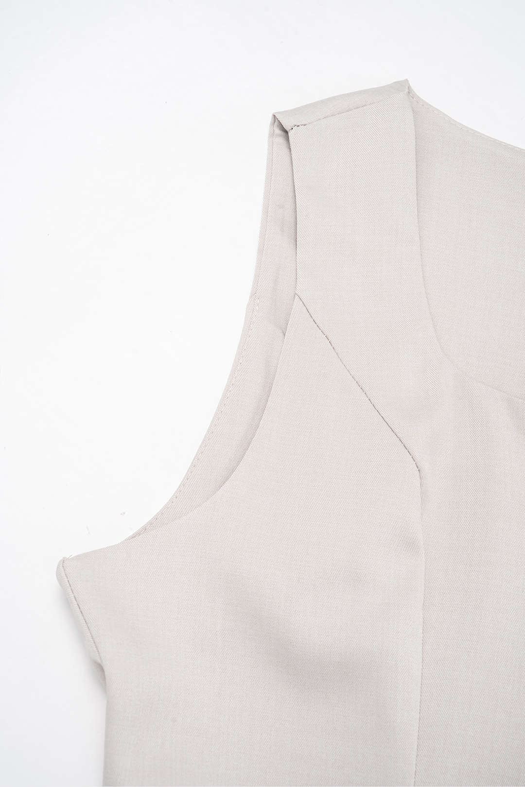 Square Neck Metallic Button Tank Top And Wide Leg Pants Set - Image 7