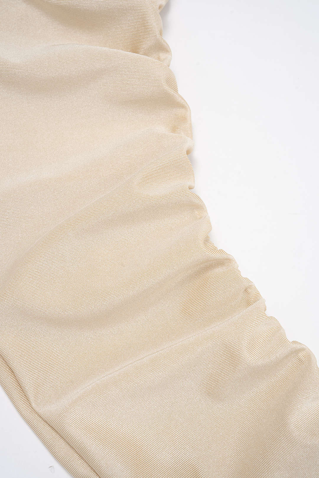 Ruched Off Shoulder Long Sleeve Cropped Top And High Waist Lantern Pants Set - Image 6