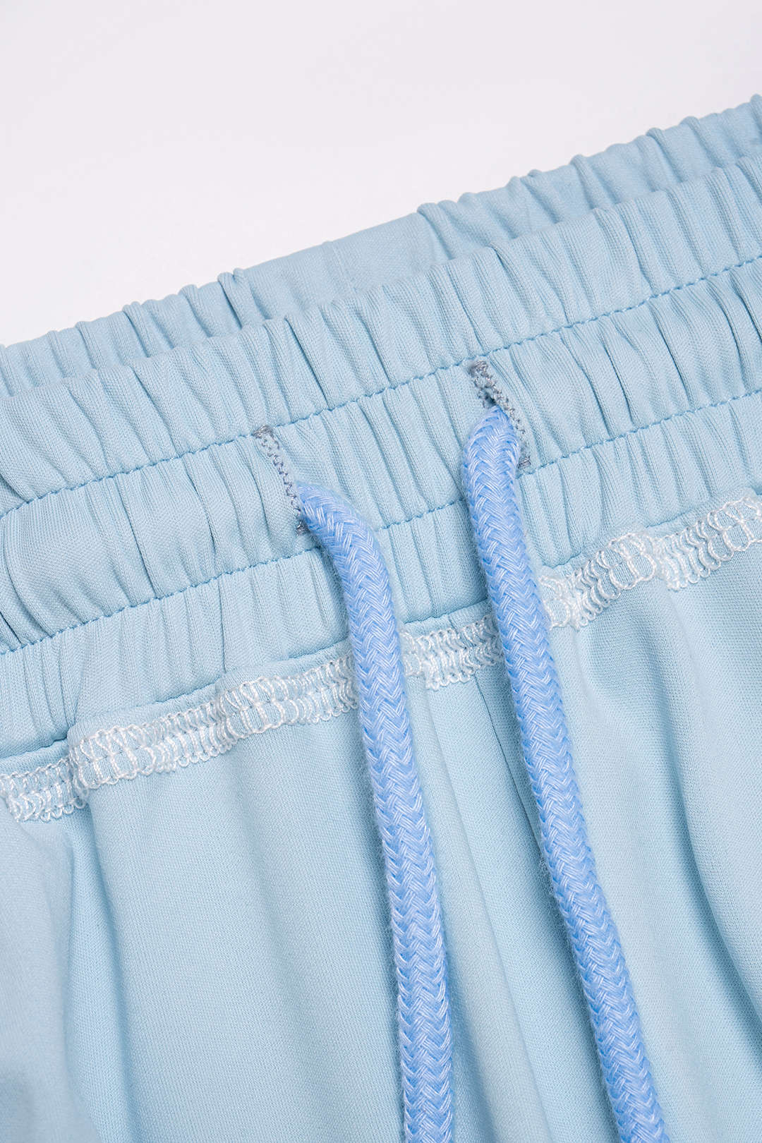 Solid U-Neck Tank Top And Wide Leg Pants Set - Image 3