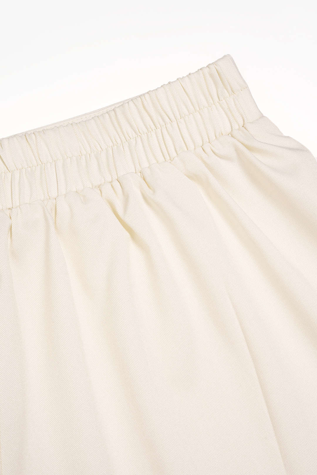 Notched Lapel Button Tank Top And Wide Leg Pants Set - Image 3