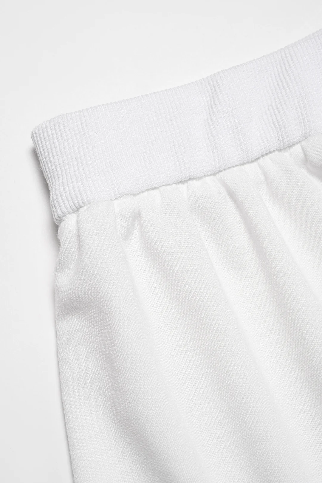 Solid One Shoulder Short Sleeve T-Shirt And Wide Leg Shorts Set - Image 3