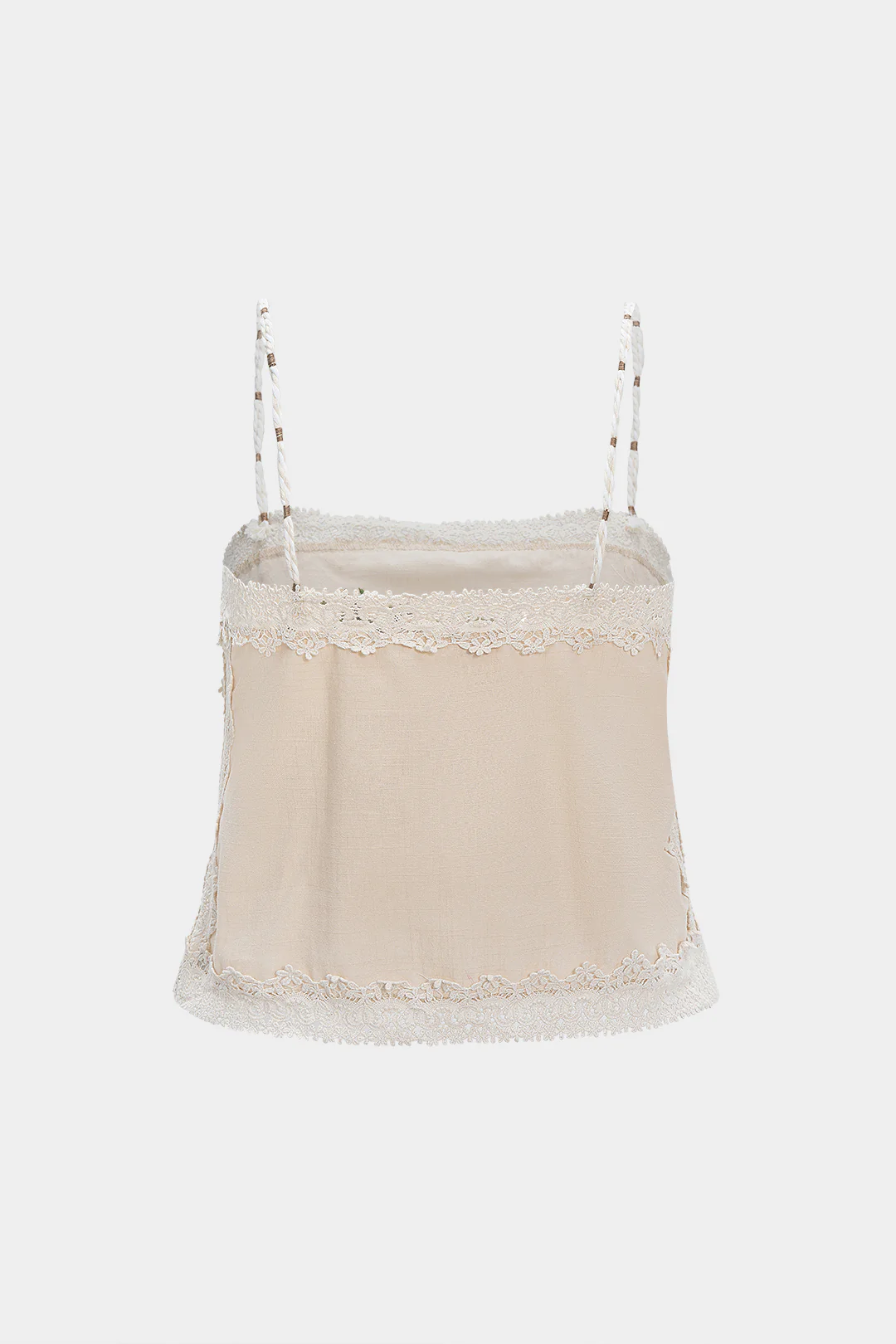 Lace Patchwork Embroidery Cami Top - Image 2